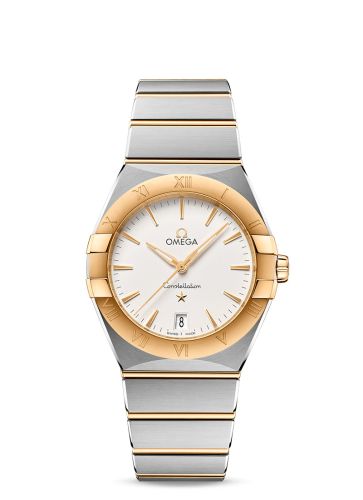Omega Constellation Quartz 36 Stainless Steel / Yellow Gold / Silver / Bracelet